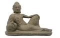 Bouddha Relax sur coussin 42*13 Ht 17 cm (JDB)