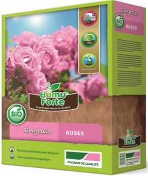 HumuForte Engrais Rosiers + arb. à fleurs 4KG BIO