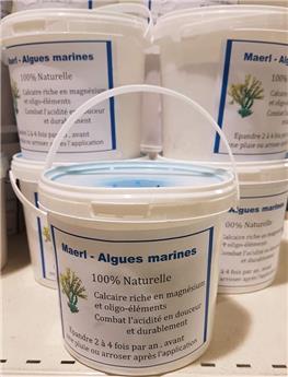 CJR Algues marines 1 kg BIO Maërl seau recyclable